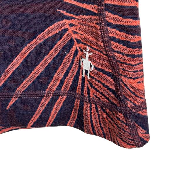 Smartwool Women's XS Merino 250 Base Layer Palm Leaves Merino Wool Shirt - Picture 4 of 6